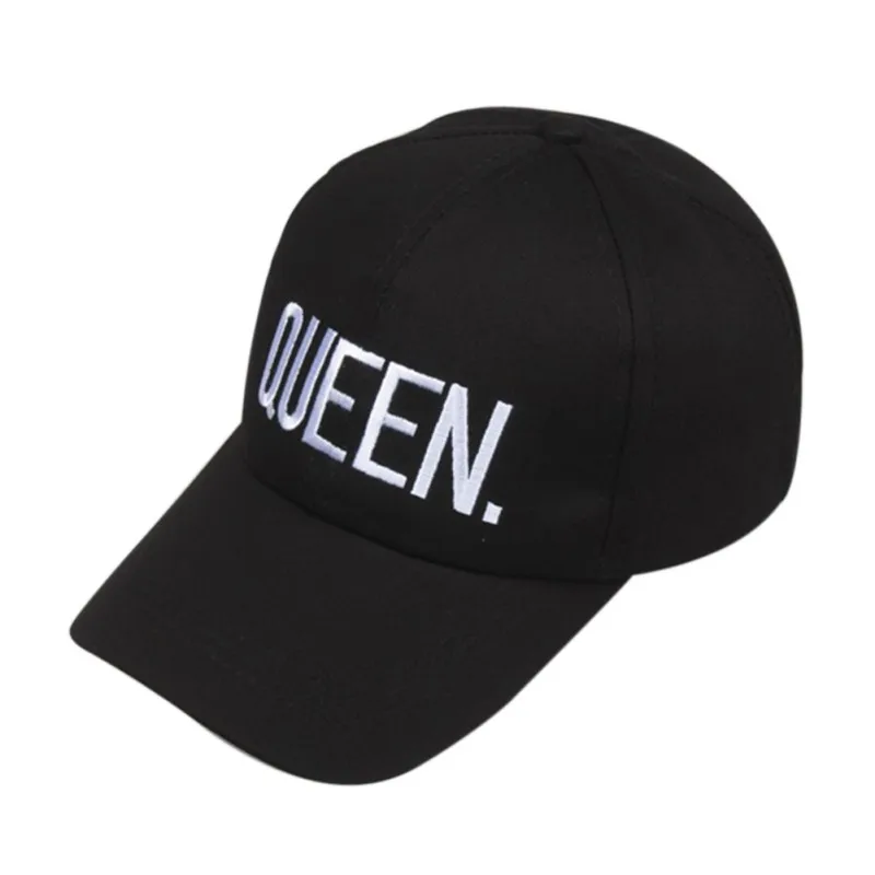 Q Бейсболка с угловым краем queen/King вышитые регулируемые хлопковые Полиэстеровые шапки уличные весенне-Летние головные уборы для влюбленных - Цвет: Q
