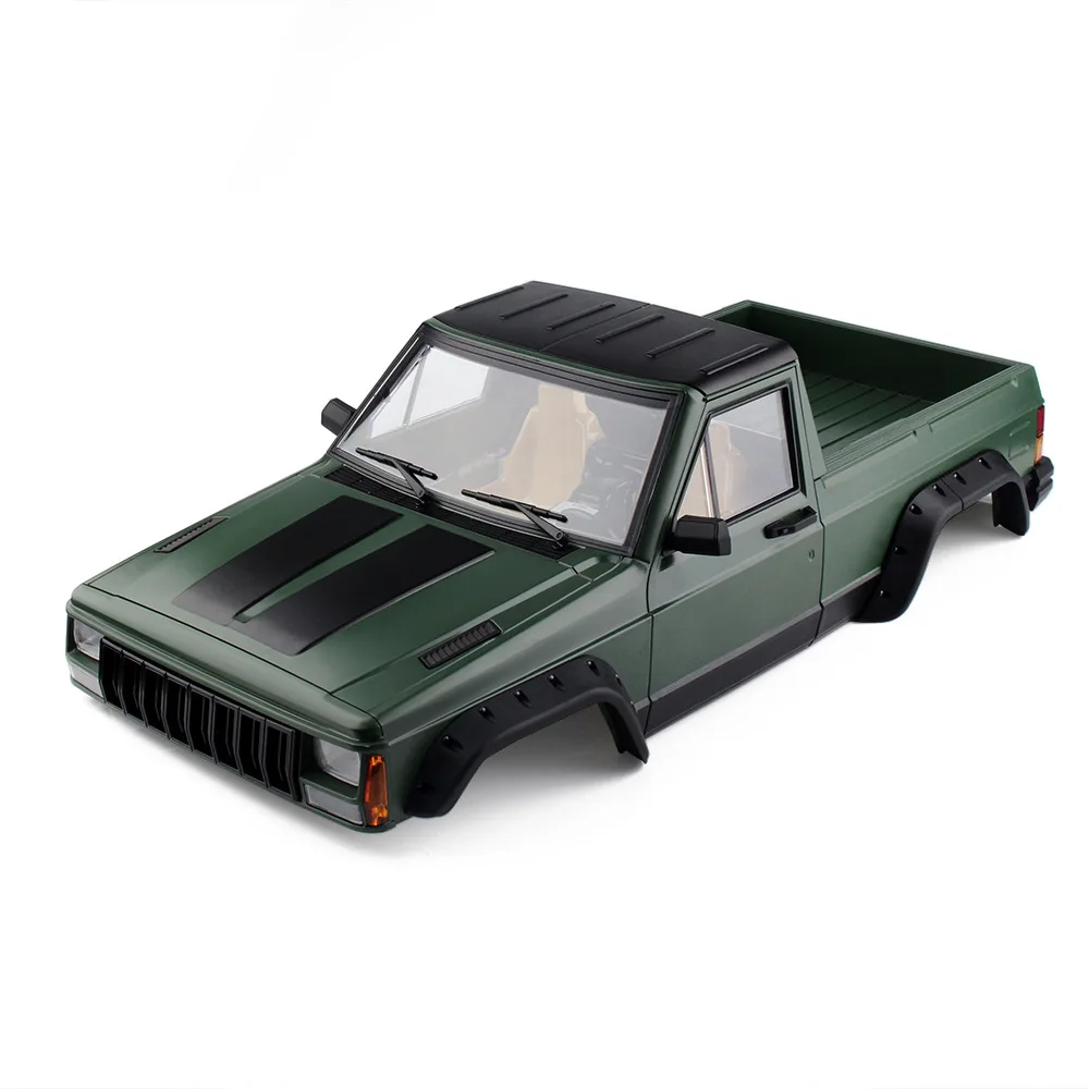 

313 Wheelbase Cherokee Pickup Car Shell 1/10 Model Climbing Car Hard Case Axial Scx10 90046