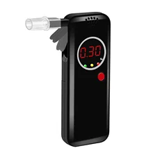 Professional Alcohol Tester Personal Use Alcohol Accurate Measurement Fast Respond Bralizer Breathalyser Device with Digital LCD