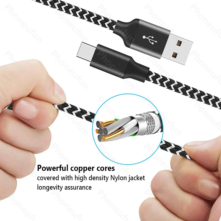 1M 2M 3M usb кабель с 3A быстрой зарядки Тип usb-C Зарядное устройство кабель для samsung Galaxy S10 S10e S9 S8 плюс A70 A80 A50 A20S Note 9 8 на возраст 1, 2, 3 метра