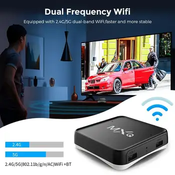 

MXQ S10X Android 7.1 Set Top Box 2GB 16GB AML S905X Dual WiFi Media Player