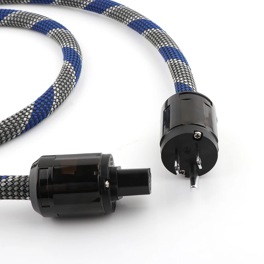 D503 HI End US AC Power Cable 3pins US Plug Power Cord Audiophile Power Cable CD Tube amplifer headphone