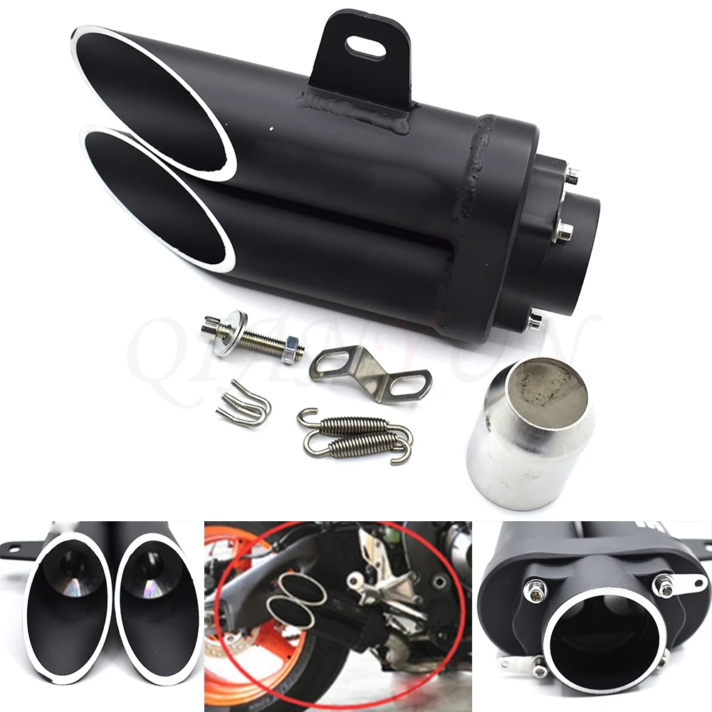 

Universal Modified Motorcycle Exhaust Muffler Pipe Racing Escape For DUCATI Monster 696 796 695 659 796 400 695 620 1100/S/EVO