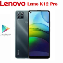 Official Original New Lenovo Lemo K12 Pro 4G Cell Phone 6.8inch Snapdragon662 Octa Core  6000Mah Big Battery 64.0 Rear Camera