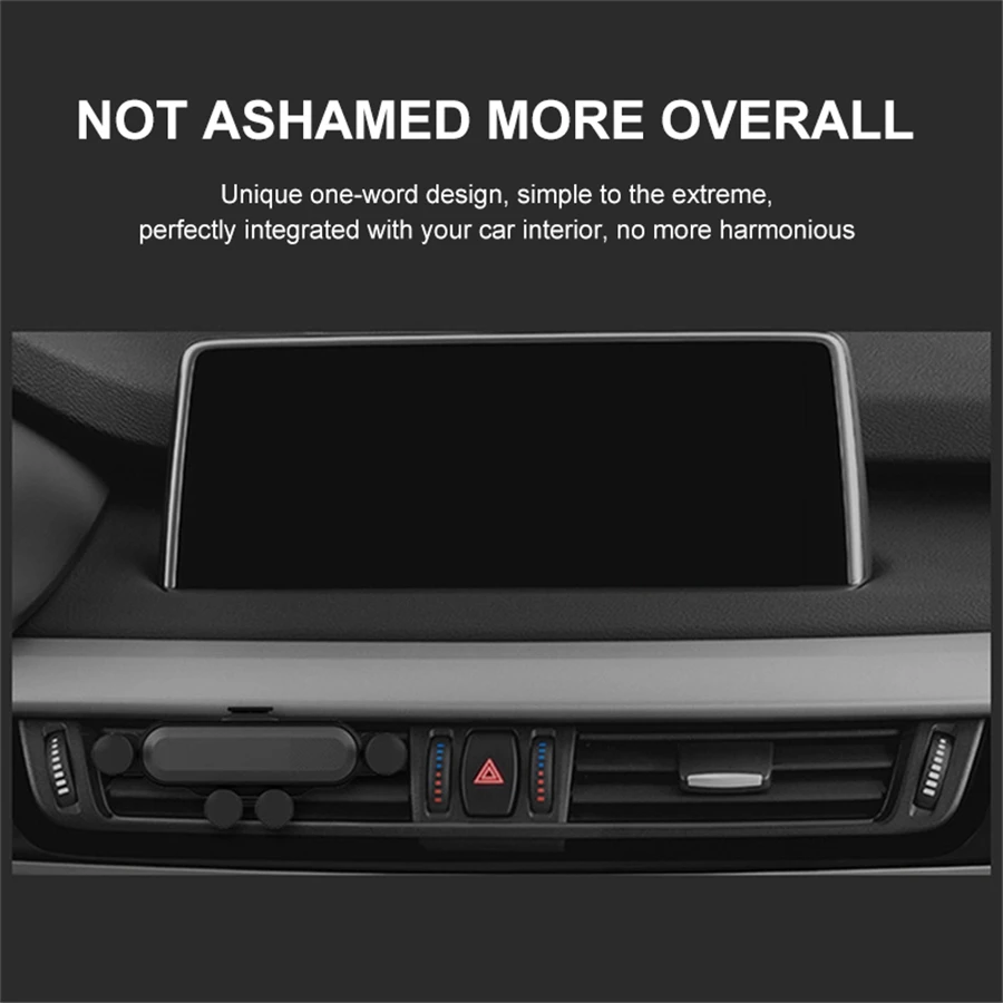 Gravity Car Phone Holder Phone Holder In Car for iPhone Samsung Huawei Universal Air Vent Mount Holders No Magnetic Mobile Stand