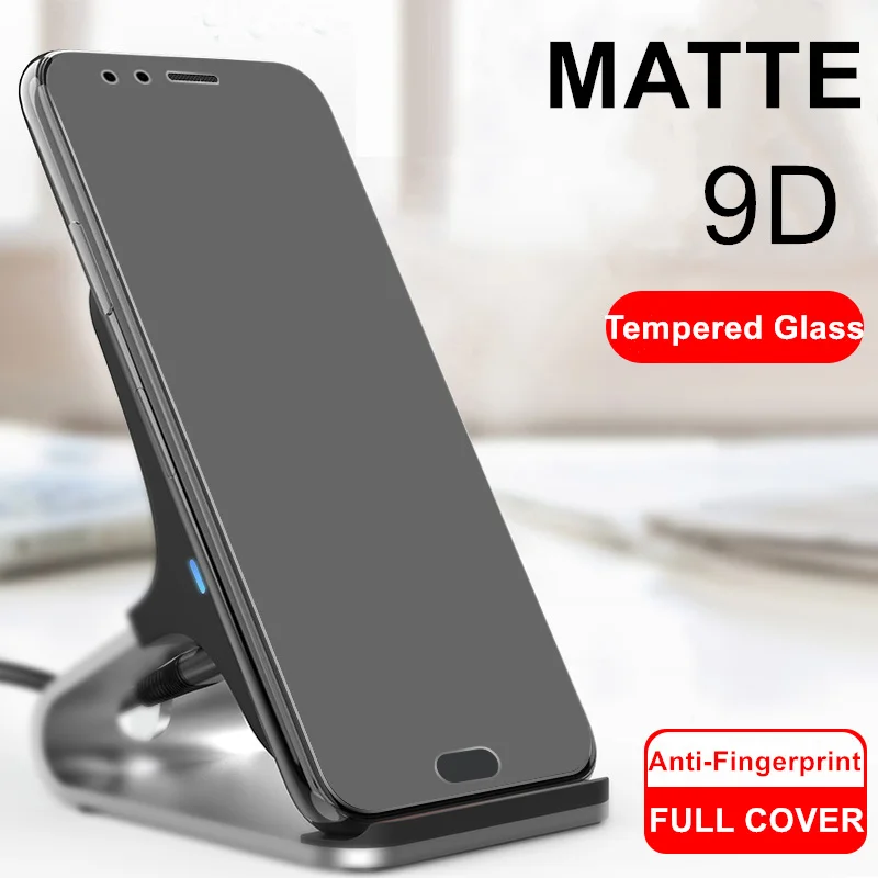 Матовое закаленное стекло для Xiaomi Mi 10 Lite 9 SE CC9 e 9T 9X A3 A2 A1 6X 5X Mix 3 2S матовая защитная