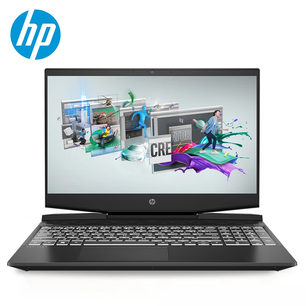 HP светильник и shadow elf 5 17 3 дюйма ноутбук i7-9750H GTX1650 (4 Гб) 16 Гб RAM PCI-E 512 ГБ SSD + 1 ТБ HDD Windows