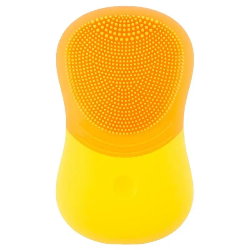 Yellow Профессиональный инструмент для чистки лица глубоко очищает прибор для ухода за лицом Очищение лица Массажер кожи подарок - Цвет: Yellow