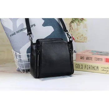 

Bag female diagonal cross-layer cowhide new fashion women's bag shoulder bag