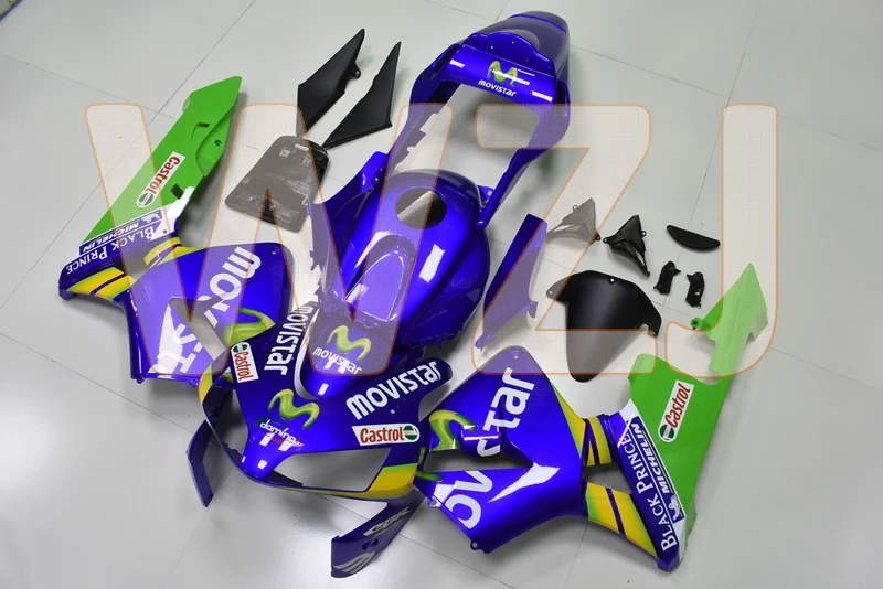 Для Honda CBR600RR 04 ABS обтекатель CBR 600RR 2003 movistar Пластик Обтекатели CBR600 RR 2003-2004 обтекатели