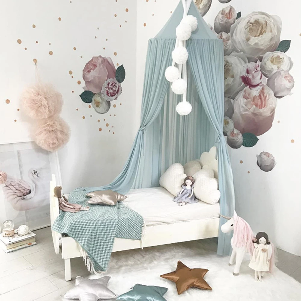 Mosquitera para de bebé, ropa de cama, dosel, cortina, de habitación, estilo nórdico|Mosquitera| - AliExpress