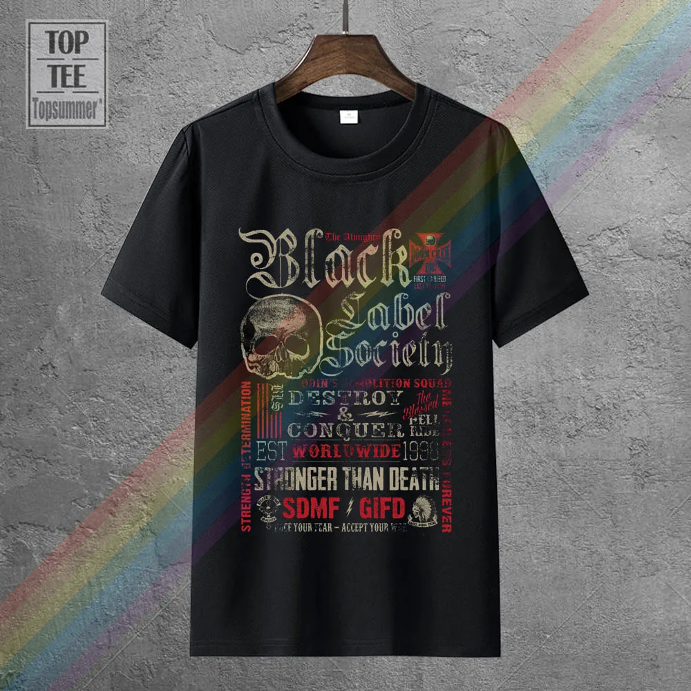 

Black Label Society T-Shirts Punk Hippie Tshirt Goth Retro Grunge Sweatshirt White Tee Shirt Gothic Emo T-Shirt