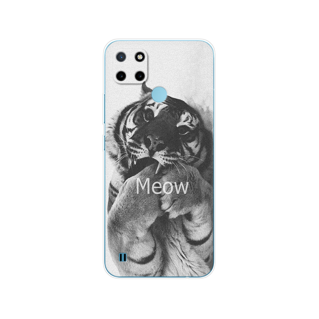 Realme C21Y C25Y Case Silicon Back Cover Phone Case For OPPO Realme C21Y C25Y 4G Soft Case RMX3261 coque TPU bumper 6.5inch