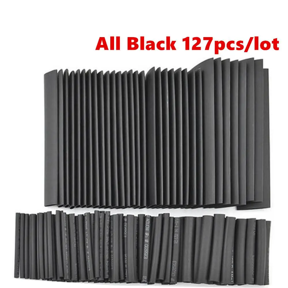 328Pcs Insulation Sleeving Thermal Casing Car Electrical Cable Tube kits Heat Shrink Tube Tubing Wrap Sleeve Assorted Heat Shrink Tubing
