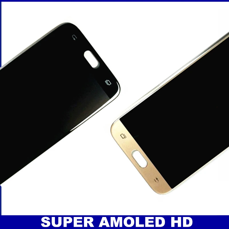 Super AMOLED lcd s для samsung Galaxy J7 Pro J730 J730F ЖК-дисплей с кодирующий преобразователь сенсорного экрана в сборе Контроль яркости