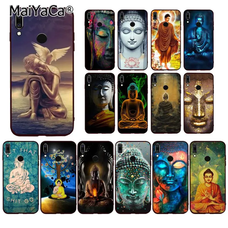 MaiYaCa в стиле ретро с изображением галактики Гаутама Будда будха чехол для телефона для huawei P20 P30 P20Pro P20Lite P30Lite P Smart P10Lite