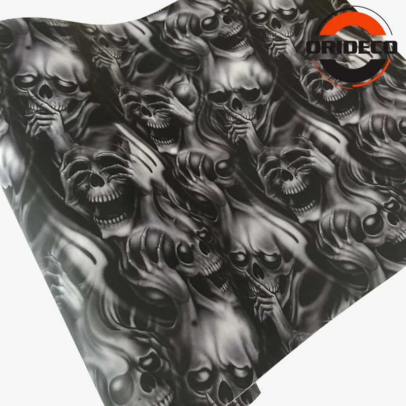 gray skull design camo vinyl sticker sticker bomb decal 7