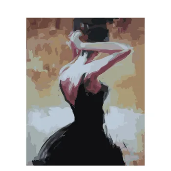 

GATYZTORY Painitng By Numbers DIY Frameless acrylic paint by numbers Digital Canvas Painting For Home Decoration Gift