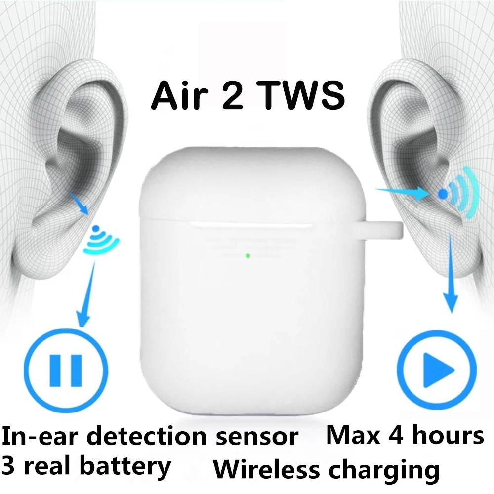 

Original Ari 2 TWS Wireless Earphone 5D Super Bass Bluetooth 5.0 Gaming headset Earbuds PK i5000 i9000tws for Xiaomi iPhone