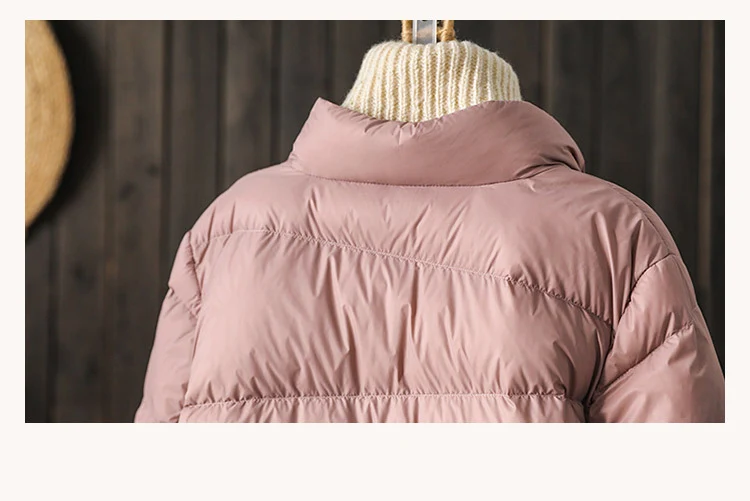 primavera almofadada curta inverno fino bolso parkas ed1432