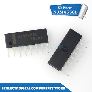 

New original NJM4558L NJM4558 4558L SIP8 SIP 50PCS/LOT