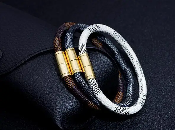 Koop Mode Dfs Snake Armband Koe Lederen Trend Student Armband