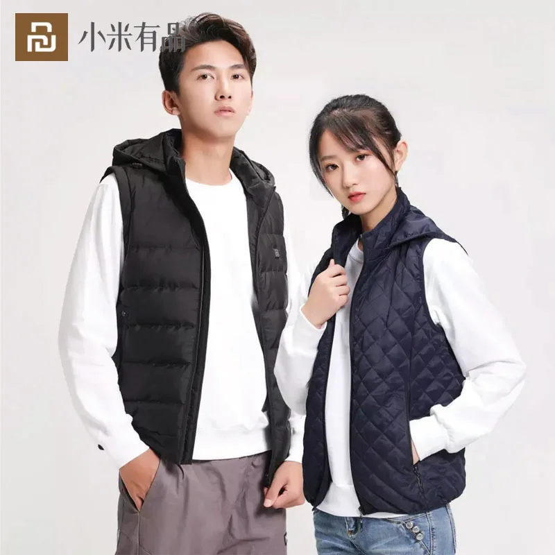 

2020 Youpin PMA Cool Easy Graphene Heating Casual Vest 3 Speed â€‹â€‹Temperature Control Quick Heating Three-dimensional Slim Fit