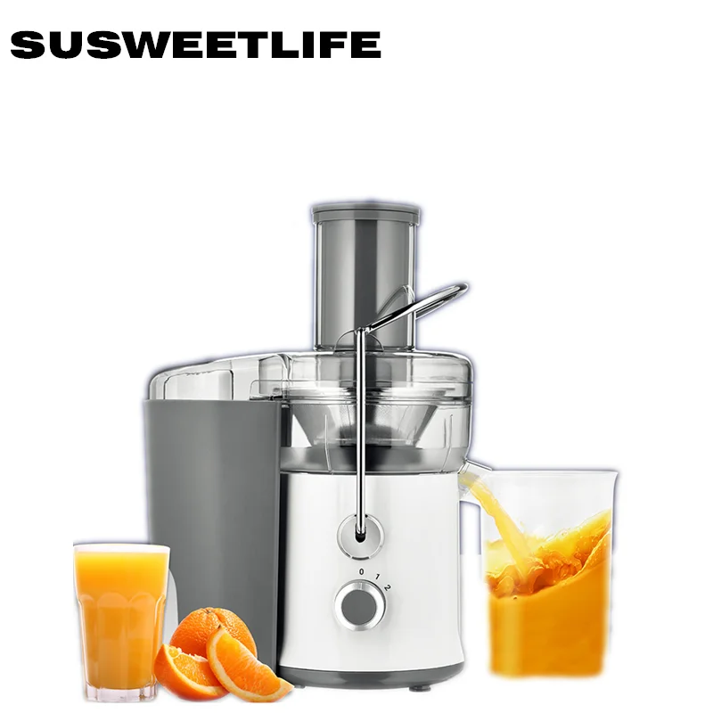 

Household vegetable juice and fruit preparation machine Automatic residue juice machine Baby food supplement juicer