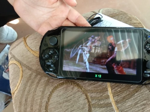 X7 Plus 5.1 inch Handheld Game Console 8GB Game Player Built-in 200 Games MP5 HD Video Kids Music LCD Rechargeable