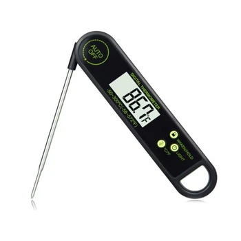 

Digital Meat Thermometer Instant Reading Thermometer with Record and Backlight Function BBQ Milk Barbecue Smoke Machine