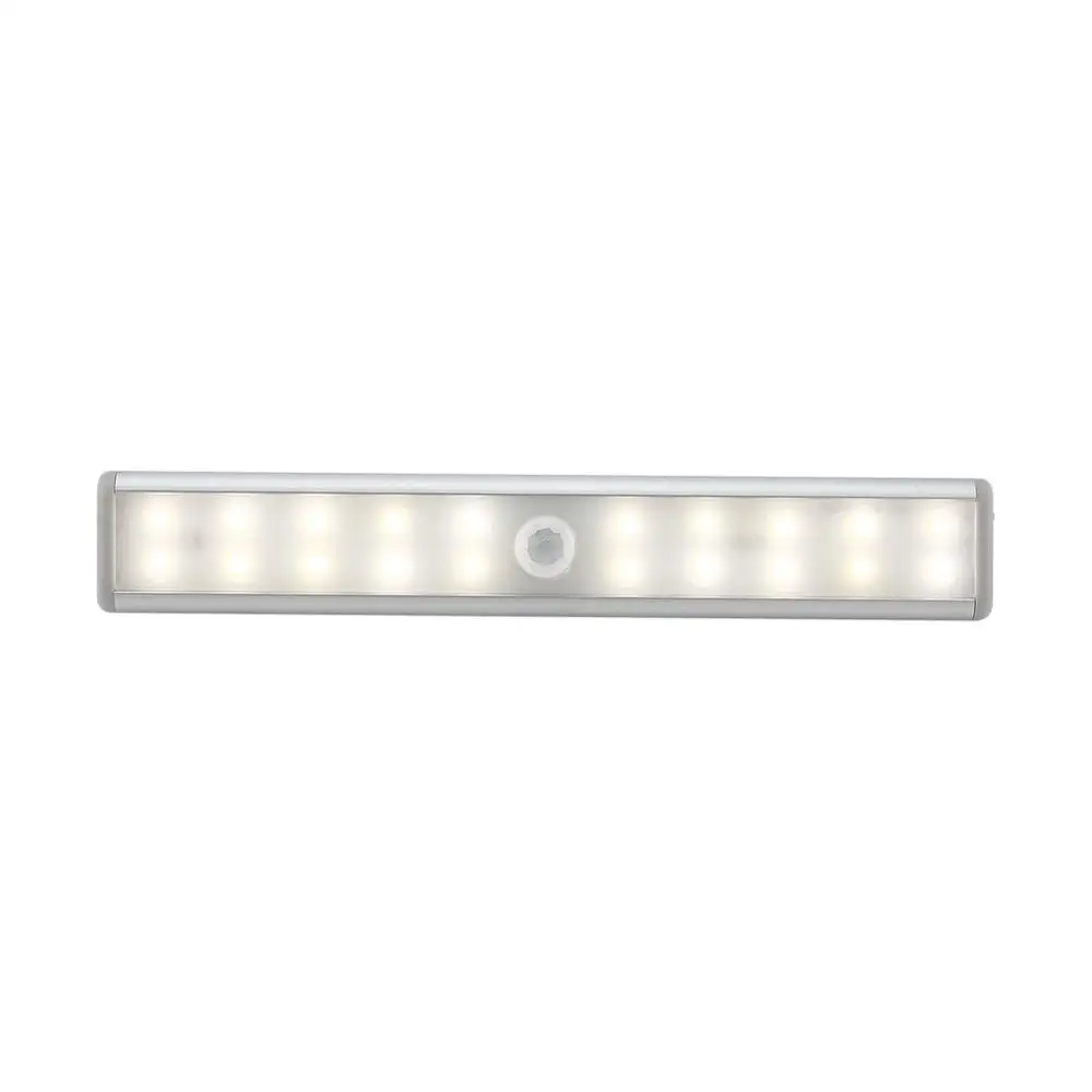 20LED 3Mode ICOCO 10 20 светодиодный USB Перезаряжаемый сенсорный светильник для шкафа, индукционный внутренний ночник с 3 режимами для шкафа - Emitting Color: 20LED 3Mode
