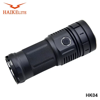 

Haikelite HK04 CREE XHP50.2 Luminus SST40 LED 18650 Powered Bright Flashlight IPX7 Waterproof USB Type C Rechargeable Torch lamp