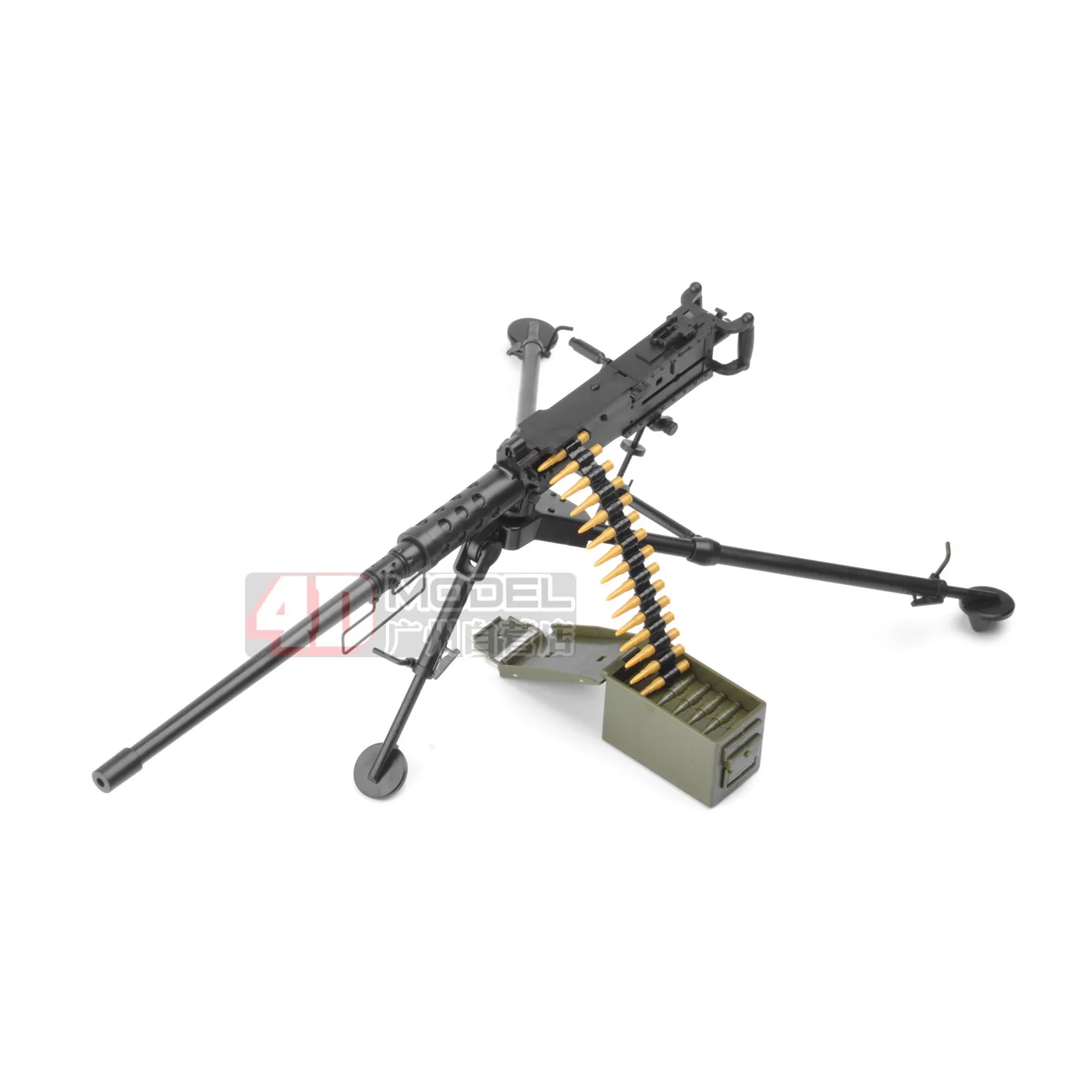 

4D Assembly 1/6 U.S. Army M2 Browning Heavy Machine Gun Model Simulation Toy Collection Military Wind Ornaments