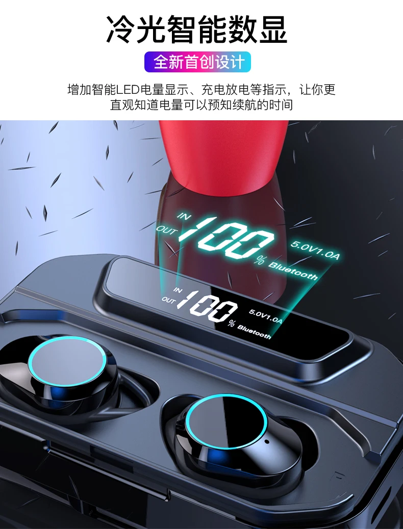 MissAudio YINYOO A04 Bluetooth наушники 5,0 беспроводные BT наушники Blutooth шумоподавление наушники Bluetooth наушники