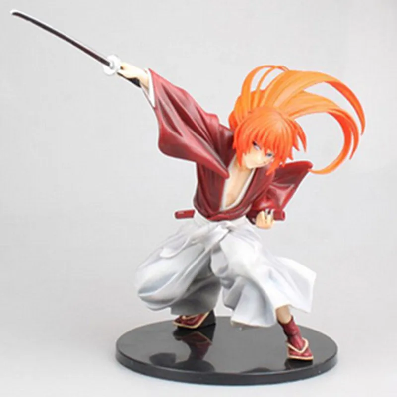 Аниме Rurouni Kenshin The fending Superb Himura Kenshin ПВХ Аниме Фигурка Коллекционная модель игрушки A257