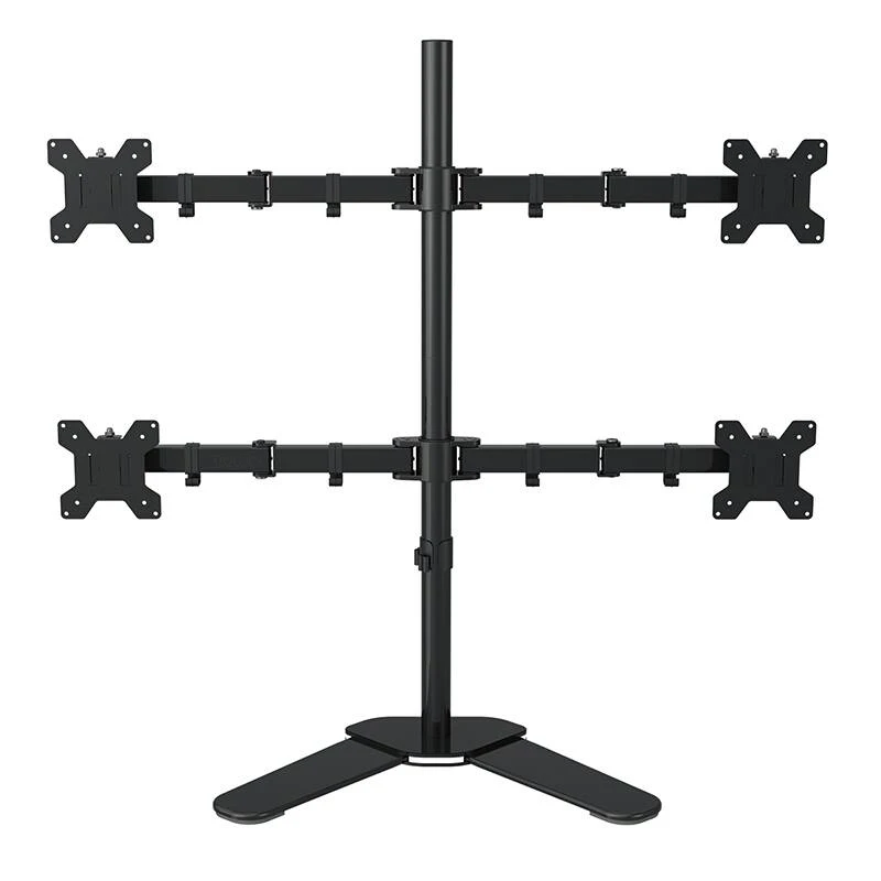 Telas de Movimento Suporte de Monitor de 360 Graus Completo Lcd Led Monitor Montagem Braço Carregamento 9kgs Cada Cabeça 4 10 -24