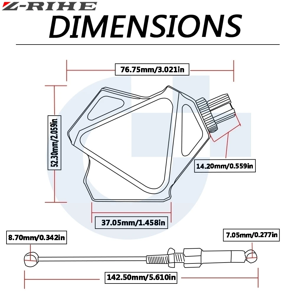 Для Honda CR125R CR250R CR 125 250 R CR125 CR250 R CR 125R 250R 1992-2003 Dirt Bike Stunt рычаг сцепления простая кабельная система