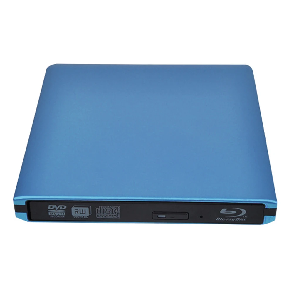 

External Portable Mini Error Correction Blu Ray Burner Lightweight Player Optical Recorder DVD Drive Universal USB3.0 Home