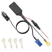 8Pin беспроводной громкой связи Bluetooth 5,0 Модуль Aux кабель ISO адаптер ключ аудио стерео Mp3 для Skoda Polo-EOS Golf Passat Toura