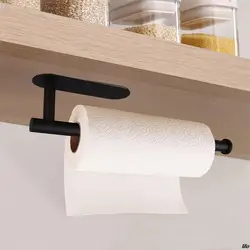 Wall Mounted Bathroom Toilet Roll Paper Shelf Holder Racks Toilet Roll Stand Phone Paper Roll Rack