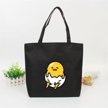 

anime Doge cute Printed Shopping Bag Female Large-capacity Handbags Tote Harajuku Shopper Bag Women Canvas Shoulder Bag