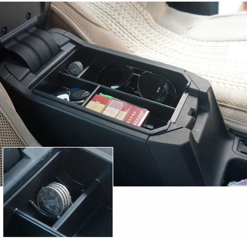 ABS автомобильный Внутренний органайзер для хранения подлокотника для Toyota RAV4 2013