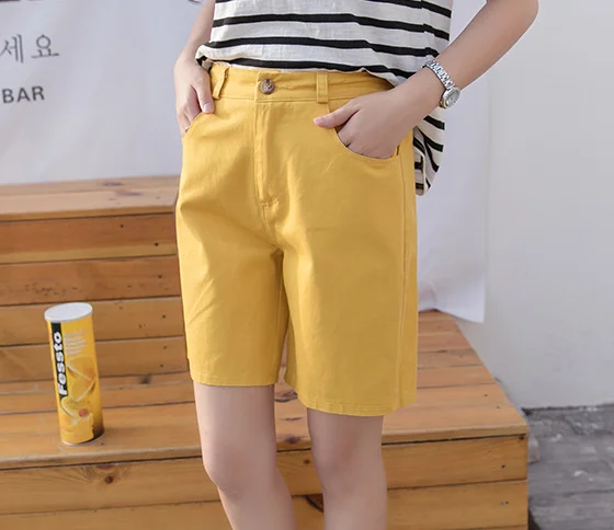 slacks Women Hot High Waist Casual Wide Leg Female Shorts New fashion 2021 Summer GRAY22 dickies pants