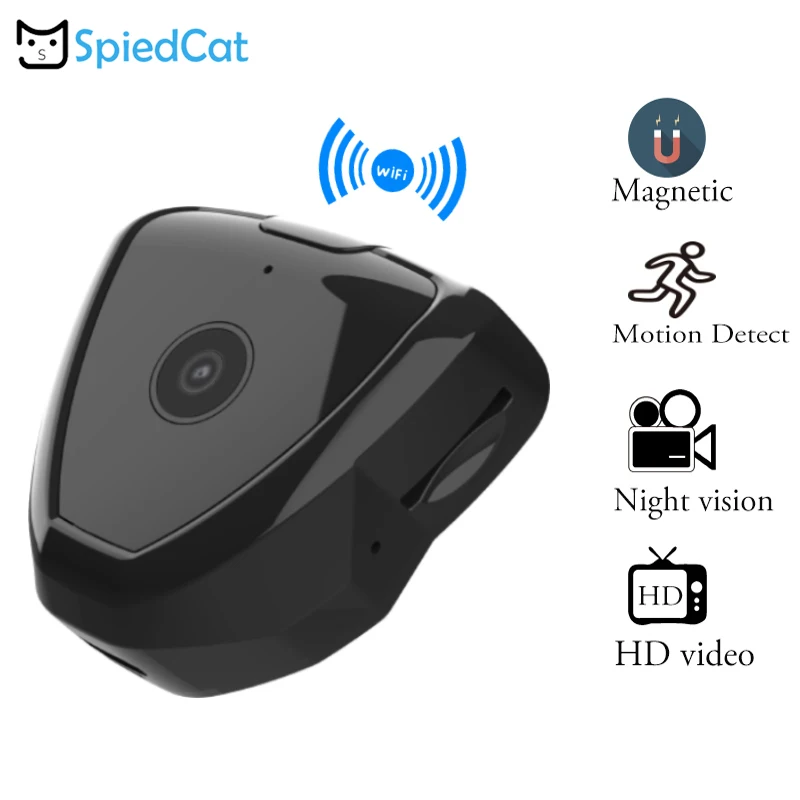 Умная жизнь беспроводной WIFI Мини HD ИК Ночное Видение микро камера Домашняя