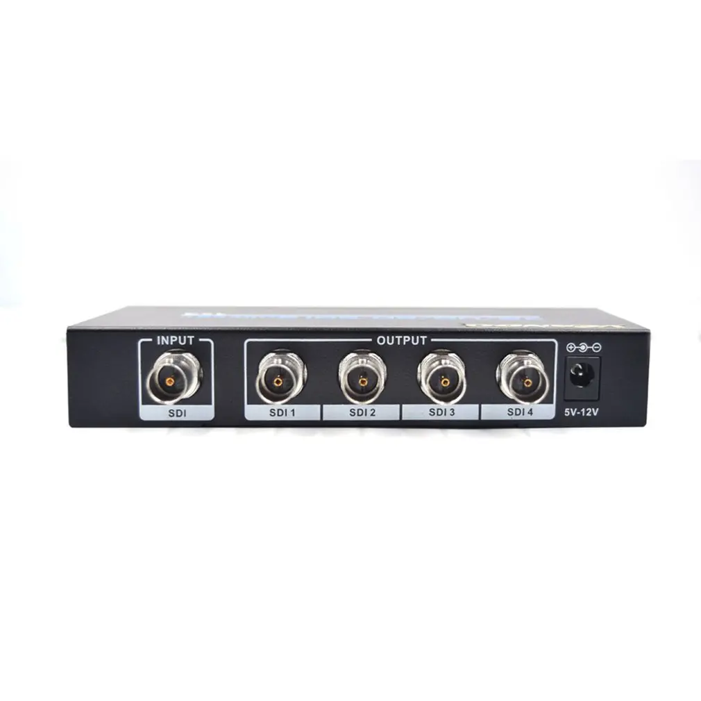 Высококачественный разделитель SDI 1x4 3g/HD/SD-SDI видео разделитель SDI 1 в 4 Выход 1080P ретранслятор расширитель с адаптером питания