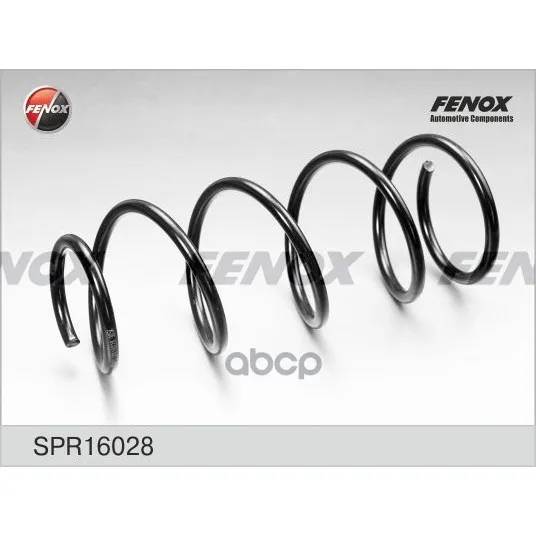 Пружина Передняя Fiat Albea 02- 1.4, Palio 01- 1.6 Spr16028 FENOX арт. SPR16028