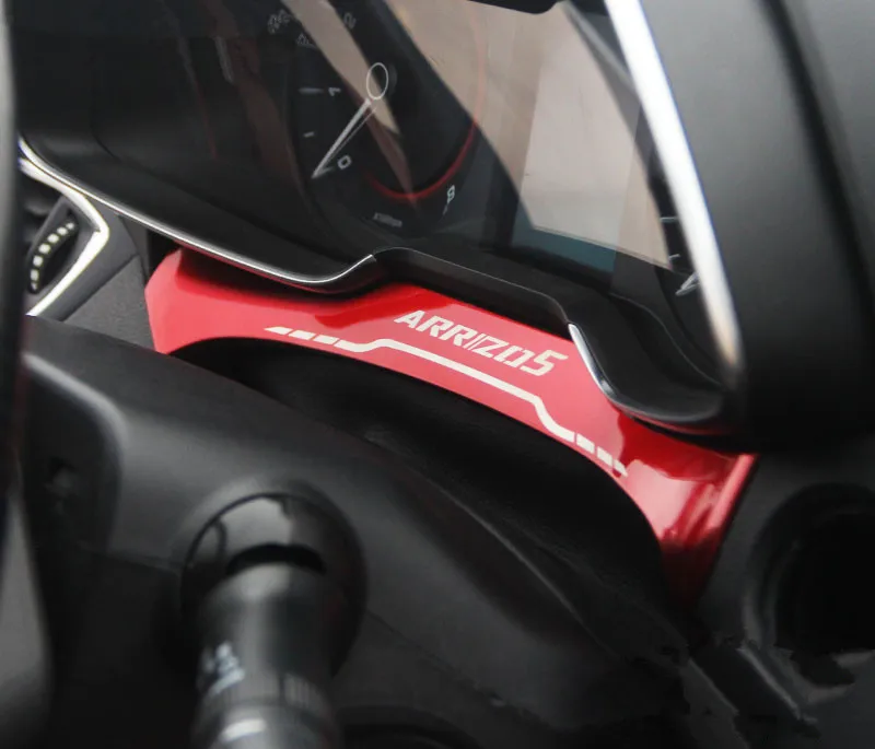 Dashboard sequin modification special central control instrument bright frame interior stickers For Chery ARRIZO5 AR