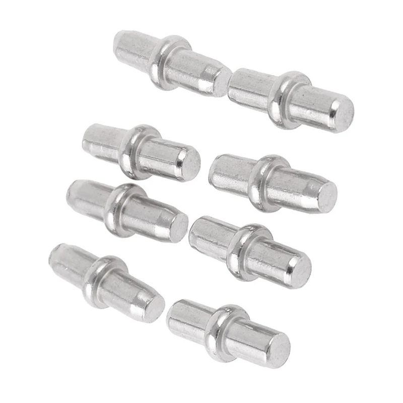 8 pcs. Hardware spare part shelf metal bolt shelf bolt pin silver