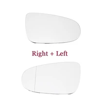 Left Right Side Wing Mirror Glass Heated For VW Golf 6 MK6 2010 2011 2012 2013 For GTI 2010 2011 2012 2013