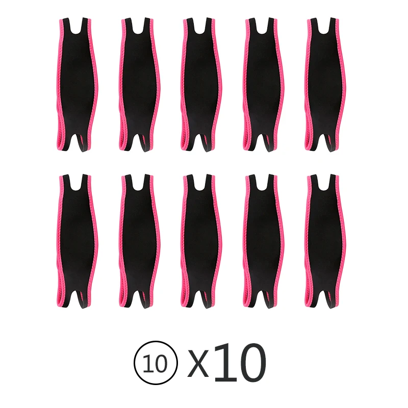 Pink x 100pcs Ремень для защиты подбородка от храпа, против апноэ, поддержка сна, пояс для лечения апноэ, инструменты для ухода за сном, 10 p/20 p/50 p/100 p - Цвет: Pink x 100pcs